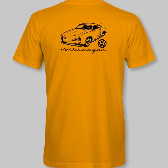 Volkswagen VW Karmann Ghia Retro T-Shirt - New - Picture 7 of 10